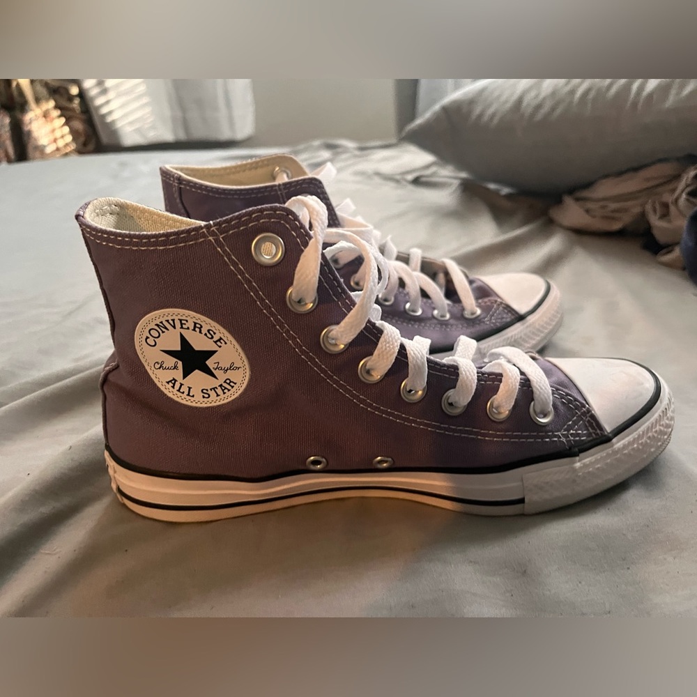 Purple converse